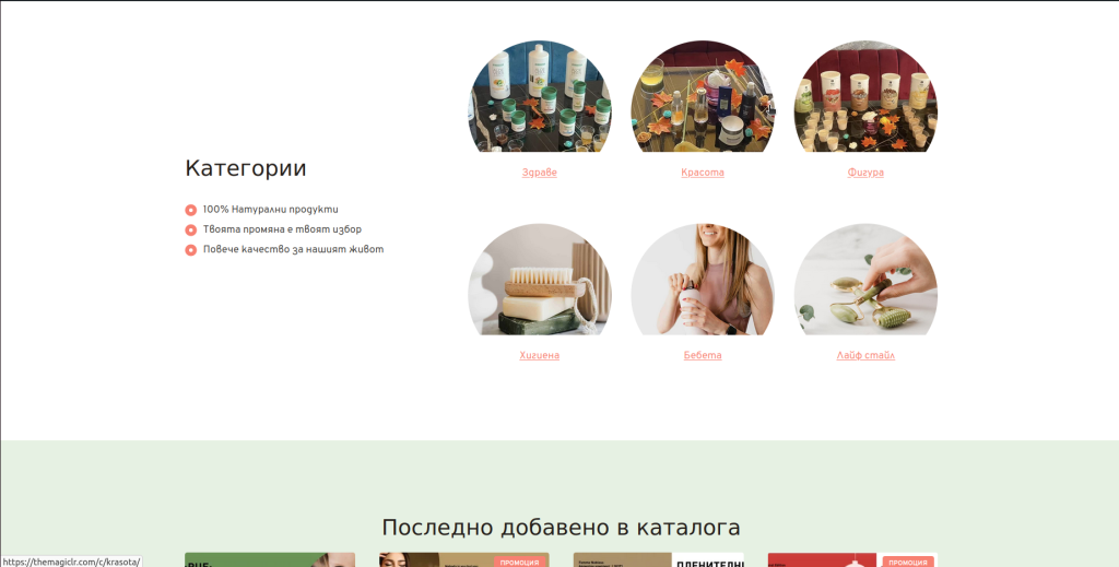 Изработен сайт TheMagicLR.com - Saitmax
